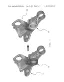 TORSION BEAM AXLE HAVING RING MEMBER FRICTION-WELDED TO TRAILING ARM diagram and image