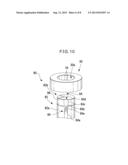 ROTOR FOR ELECTRIC MOTOR INCLUDING ROTATIONAL SHAFT AND YOKE SECURELY     FITTED ON THE ROTATIONAL SHAFT diagram and image