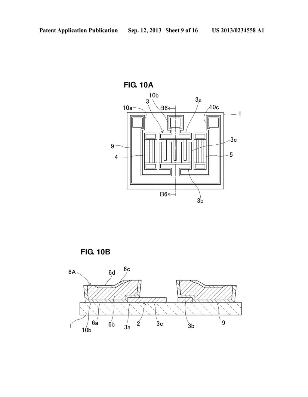 ACOUSTIC WAVE DEVICE AND METHOD FOR MANUFACTURING THE SAME - diagram, schematic, and image 10