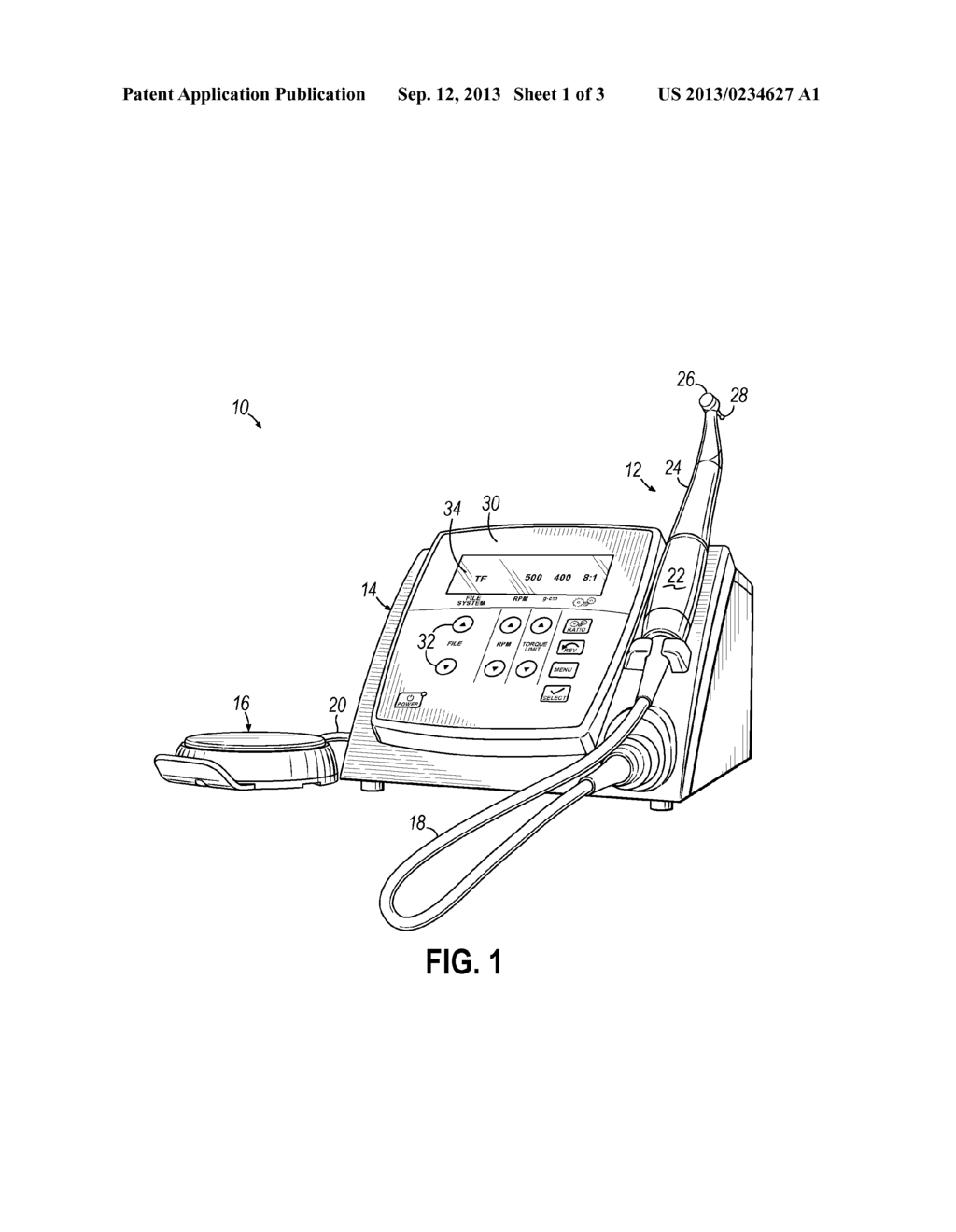 APPARATUS AND METHOD FOR ASYMMETRICAL COAST CONTROL OF AN ENDODONTIC MOTOR - diagram, schematic, and image 02