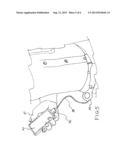 Rechargeable battery set integrated into pants belt diagram and image