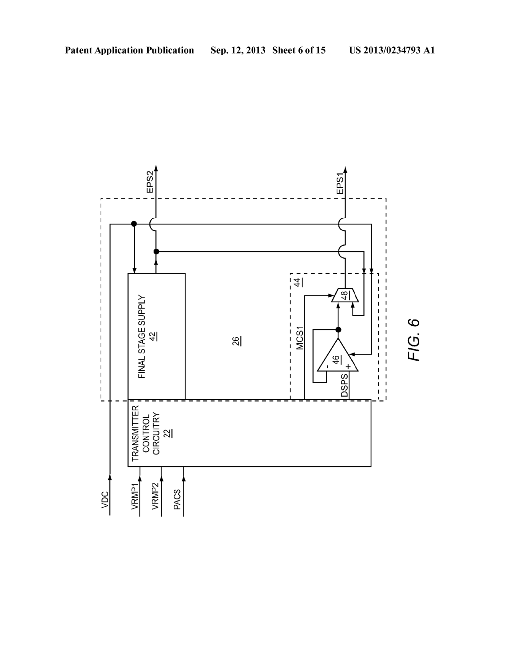 SPLIT VCC AND COMMON VCC POWER MANAGEMENT ARCHITECTURE FOR ENVELOPE     TRACKING - diagram, schematic, and image 07