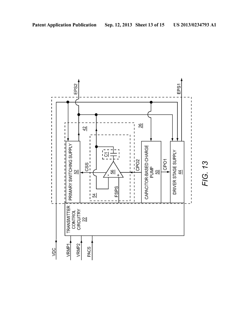 SPLIT VCC AND COMMON VCC POWER MANAGEMENT ARCHITECTURE FOR ENVELOPE     TRACKING - diagram, schematic, and image 14