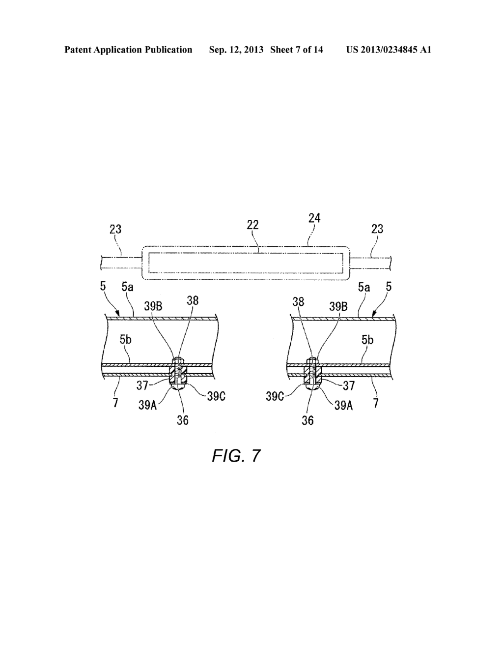 INFORMATION DISPLAY SYSTEM FOR VEHICLE, INFORMATION DISPLAY METHOD FOR     VEHICLE, VEHICLE AND MOUNTING MEMBER - diagram, schematic, and image 08