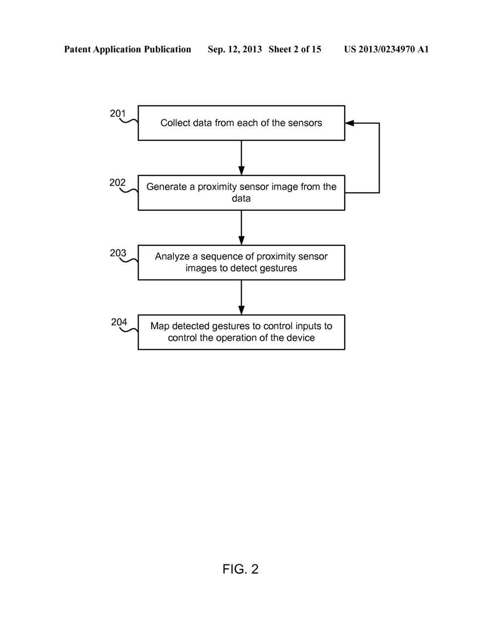 USER INPUT USING PROXIMITY SENSING - diagram, schematic, and image 03