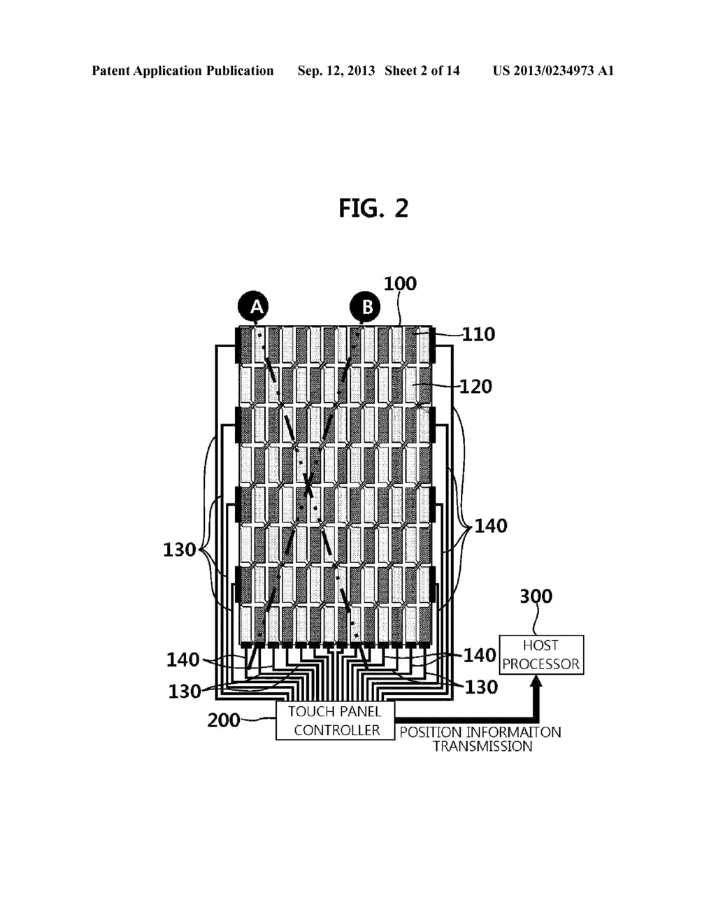 TOUCH SCREEN PANEL AND IMAGE DISPLAY DEVICE INCLUDING SAME - diagram, schematic, and image 03