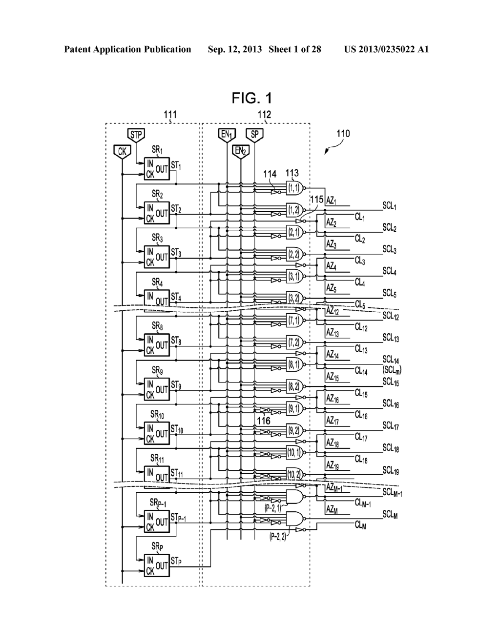 SCAN DRIVING CIRCUIT AND DISPLAY DEVICE INCLUDING THE SAME - diagram, schematic, and image 02