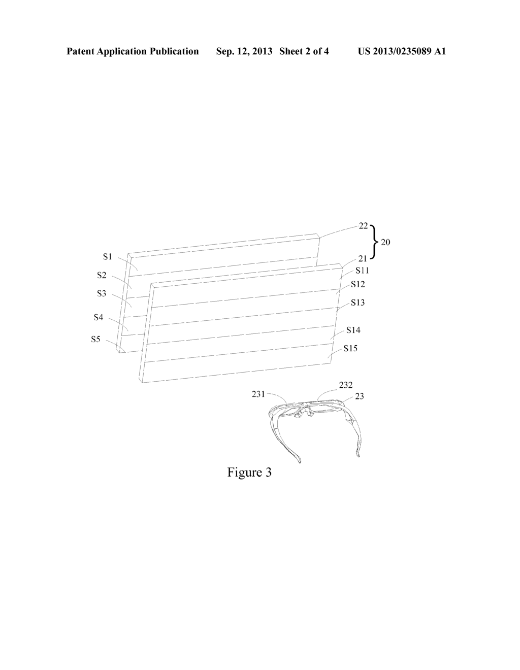 3-D Displaying Device And Method For Controlling Displaying - diagram, schematic, and image 03