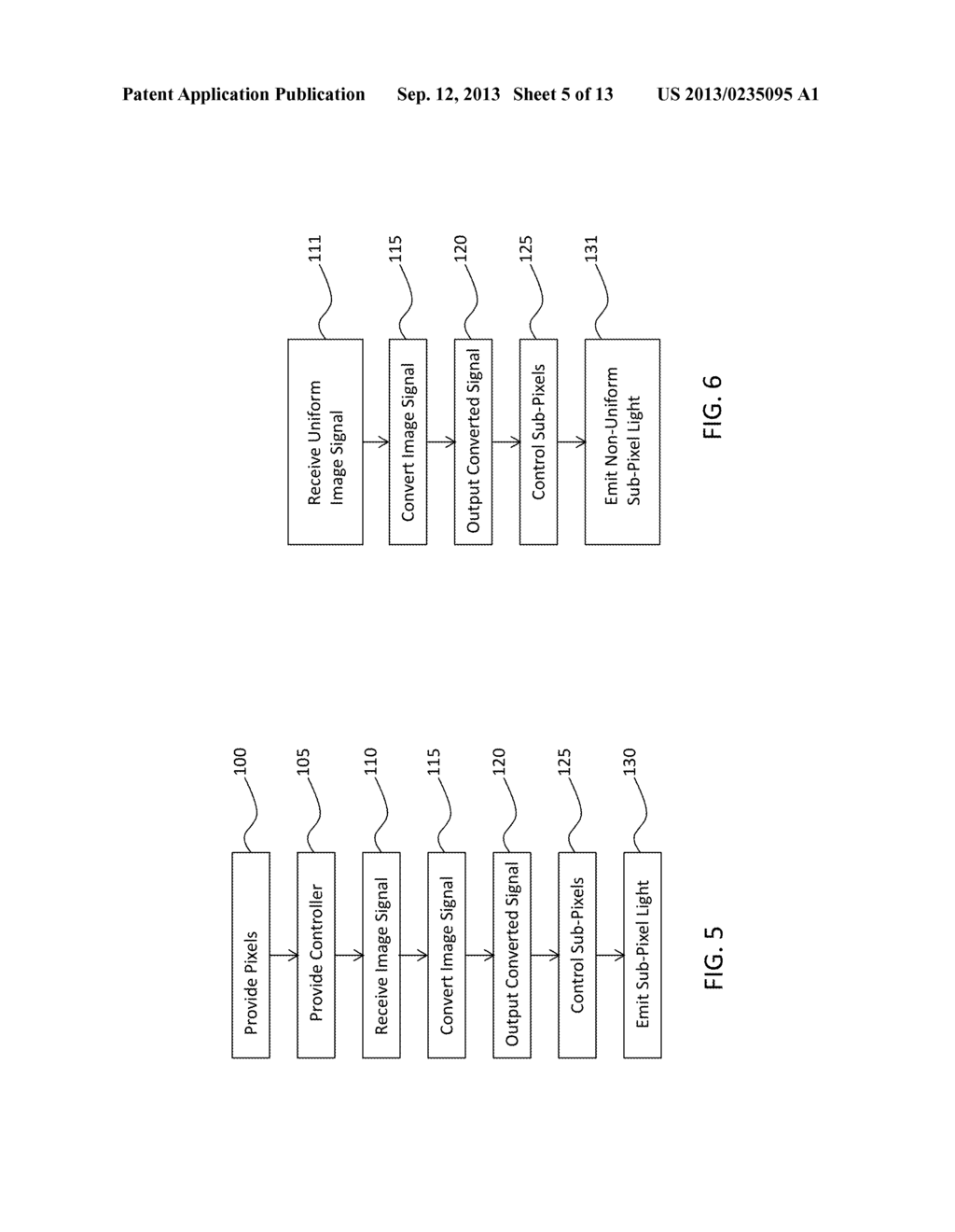 METHOD FOR CONTROLLING DISPLAY WITH ALTERNATING COLOR PIXELS - diagram, schematic, and image 06