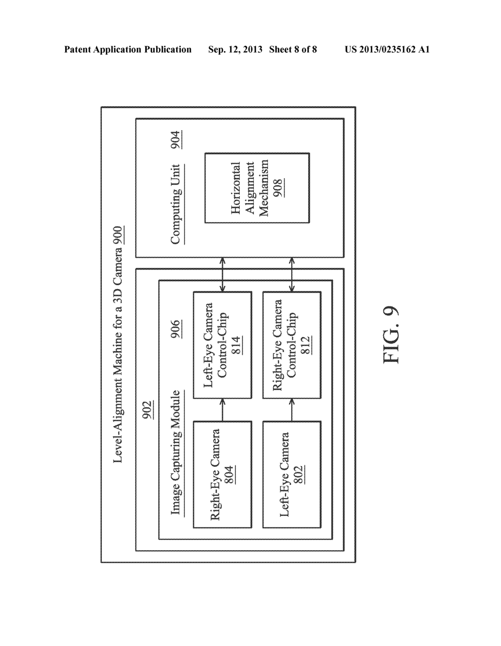 3D IMAGE-CAPTURING METHOD, 3D CAMERA AND LEVEL-ALIGNMENT MACHINE FOR 3D     CAMERA - diagram, schematic, and image 09