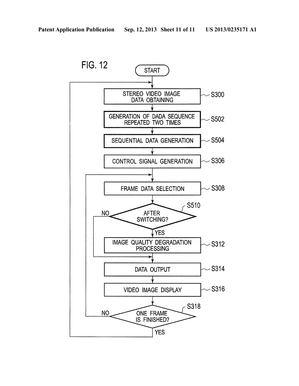 STEREO VIDEO IMAGE DISPLAY APPARATUS AND STEREO VIDEO IMAGE DISPLAY METHOD - diagram, schematic, and image 12