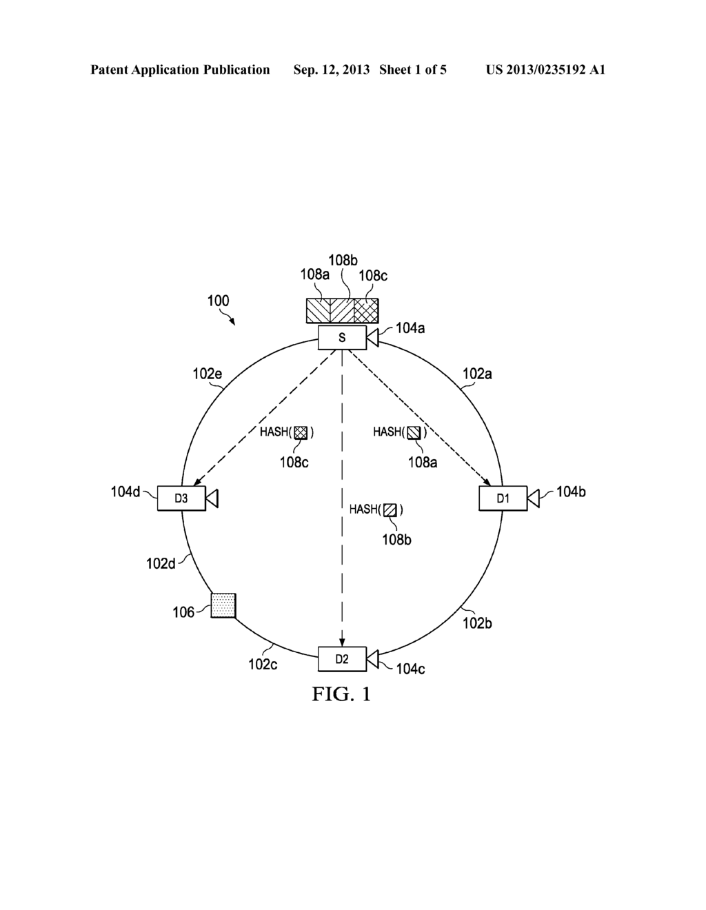 SYSTEM AND METHOD FOR DISTRIBUTING CONTENT IN A VIDEO SURVEILLANCE NETWORK - diagram, schematic, and image 02