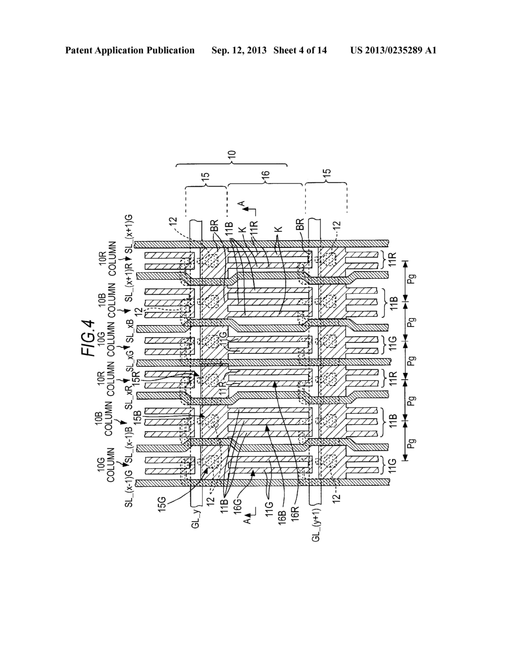 DISPLAY DEVICE AND ELECTRONIC APPARATUS - diagram, schematic, and image 05