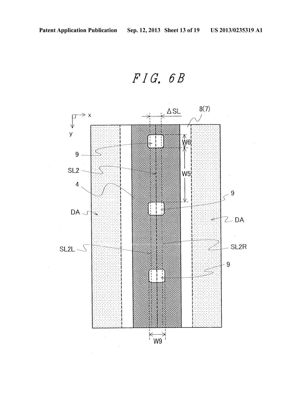 Display Device with Sufficient Adhesive Strength for Sealing Material - diagram, schematic, and image 14