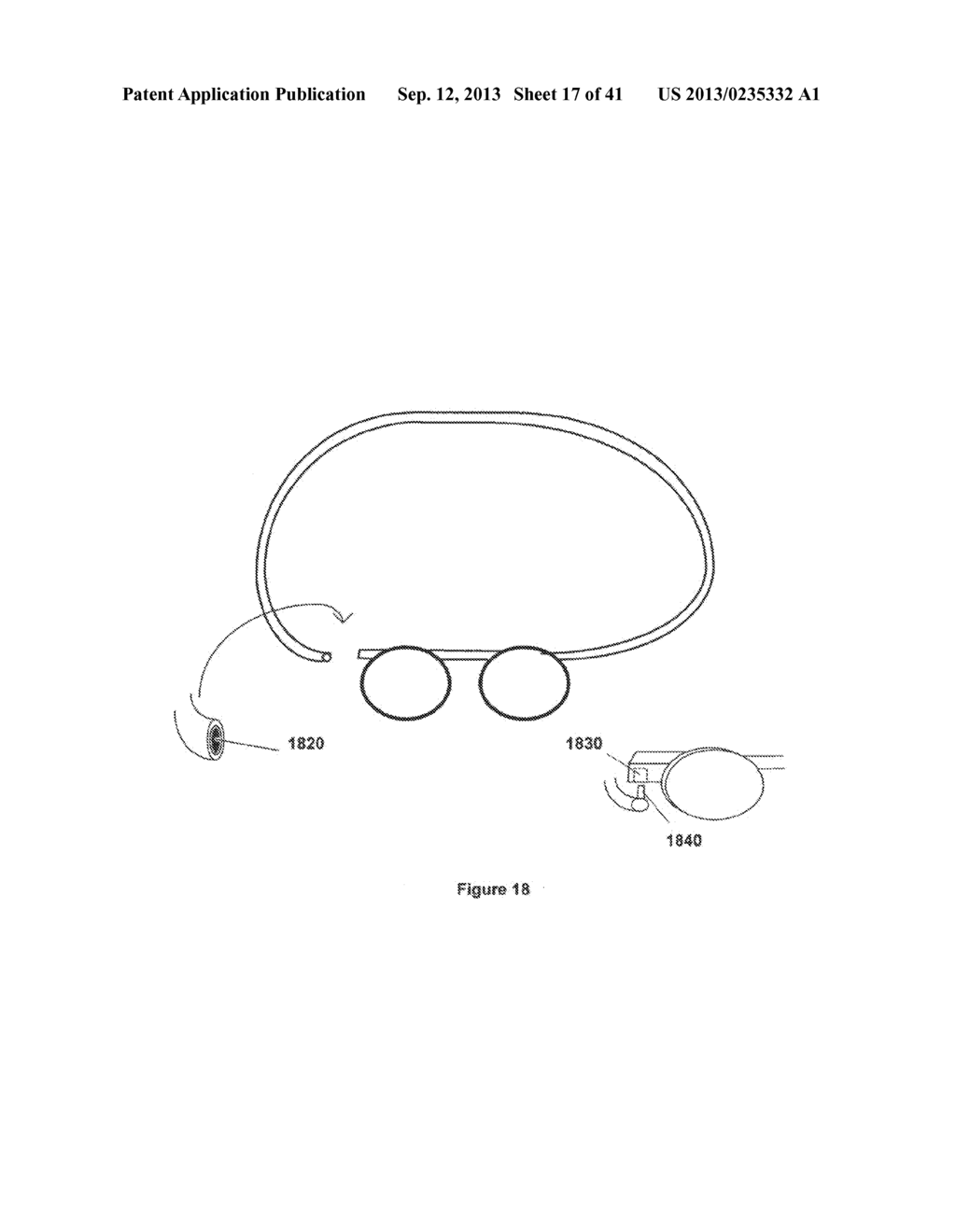 EYEWEAR INCLUDING A DOCKING STATION - diagram, schematic, and image 18