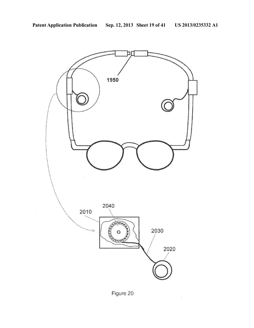 EYEWEAR INCLUDING A DOCKING STATION - diagram, schematic, and image 20