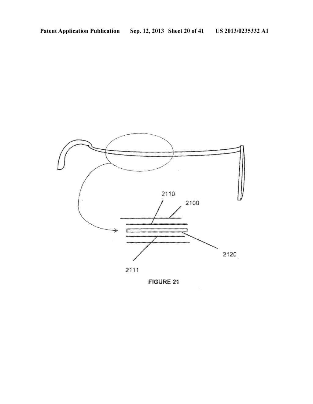 EYEWEAR INCLUDING A DOCKING STATION - diagram, schematic, and image 21