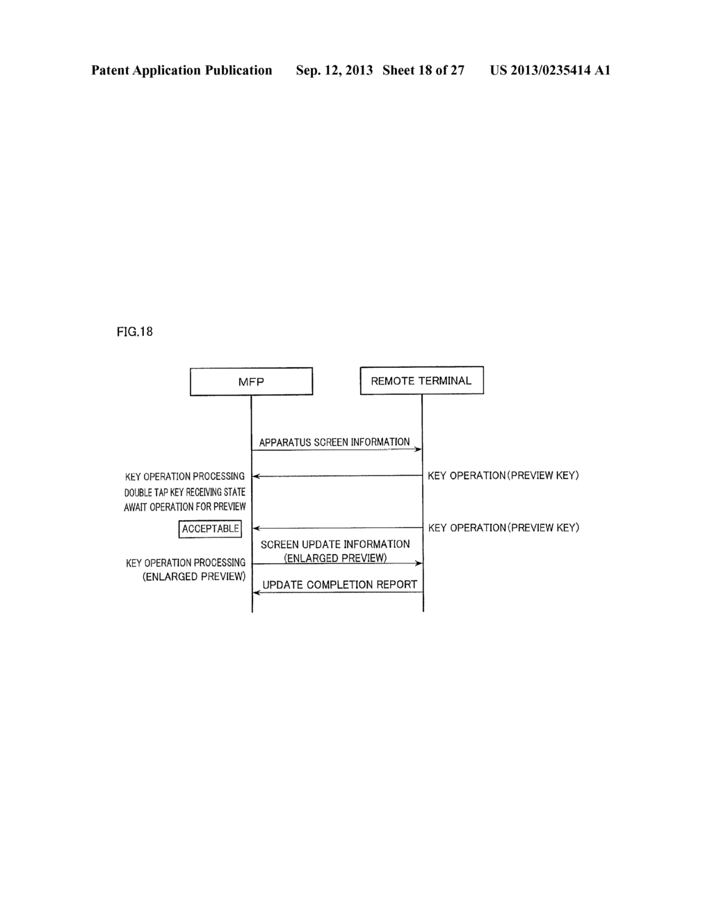 IMAGE FORMING APPARATUS COMMUNICABLE WITH REMOTE DISPLAY APPARATUS - diagram, schematic, and image 19