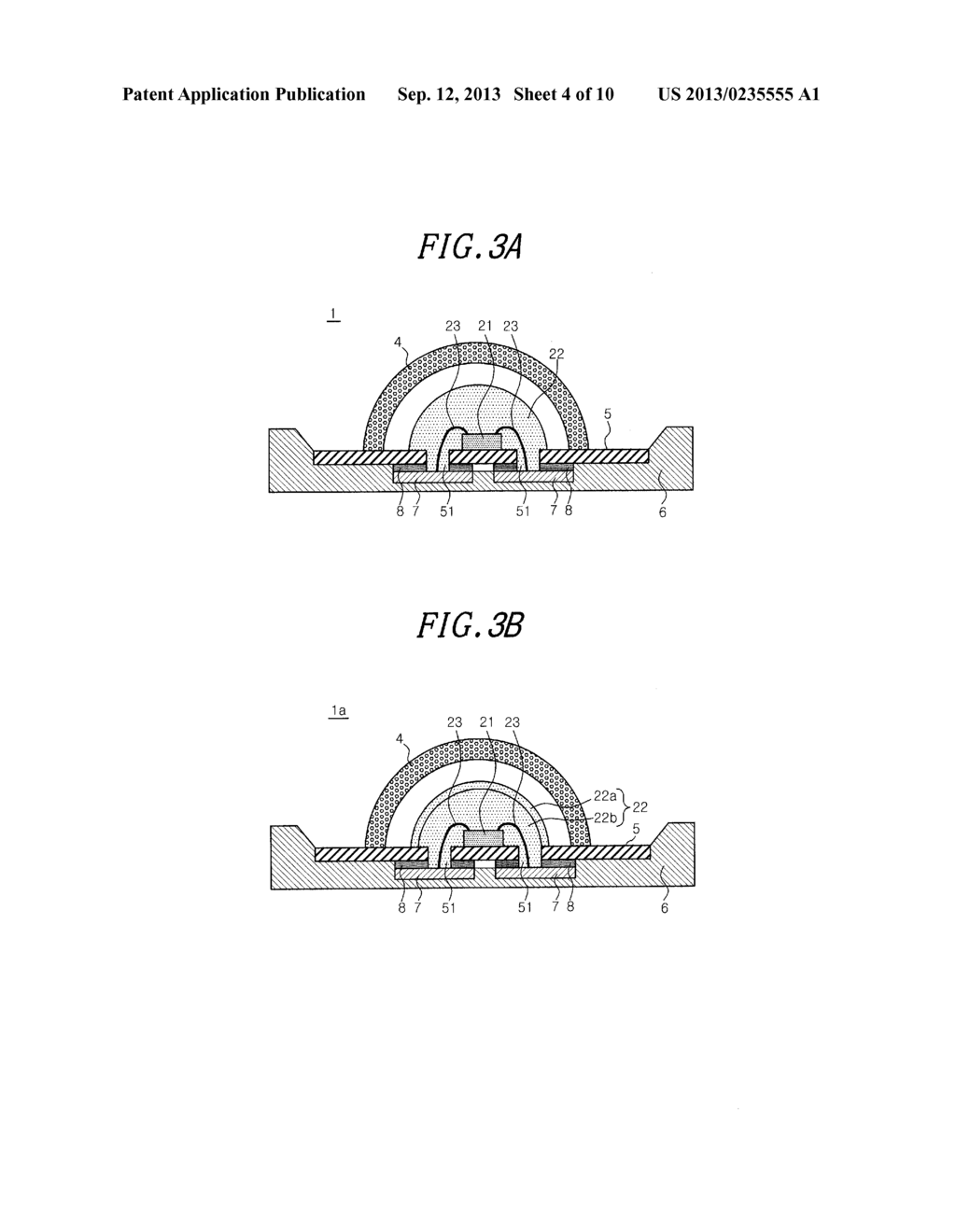 LIGHT EMITTING DEVICE, AND ILLUMINATION APPARATUS AND LUMINAIRE USING SAME - diagram, schematic, and image 05