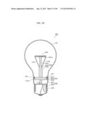 LIGHT BULB SHAPED LAMP AND LIGHTING APPARATUS diagram and image