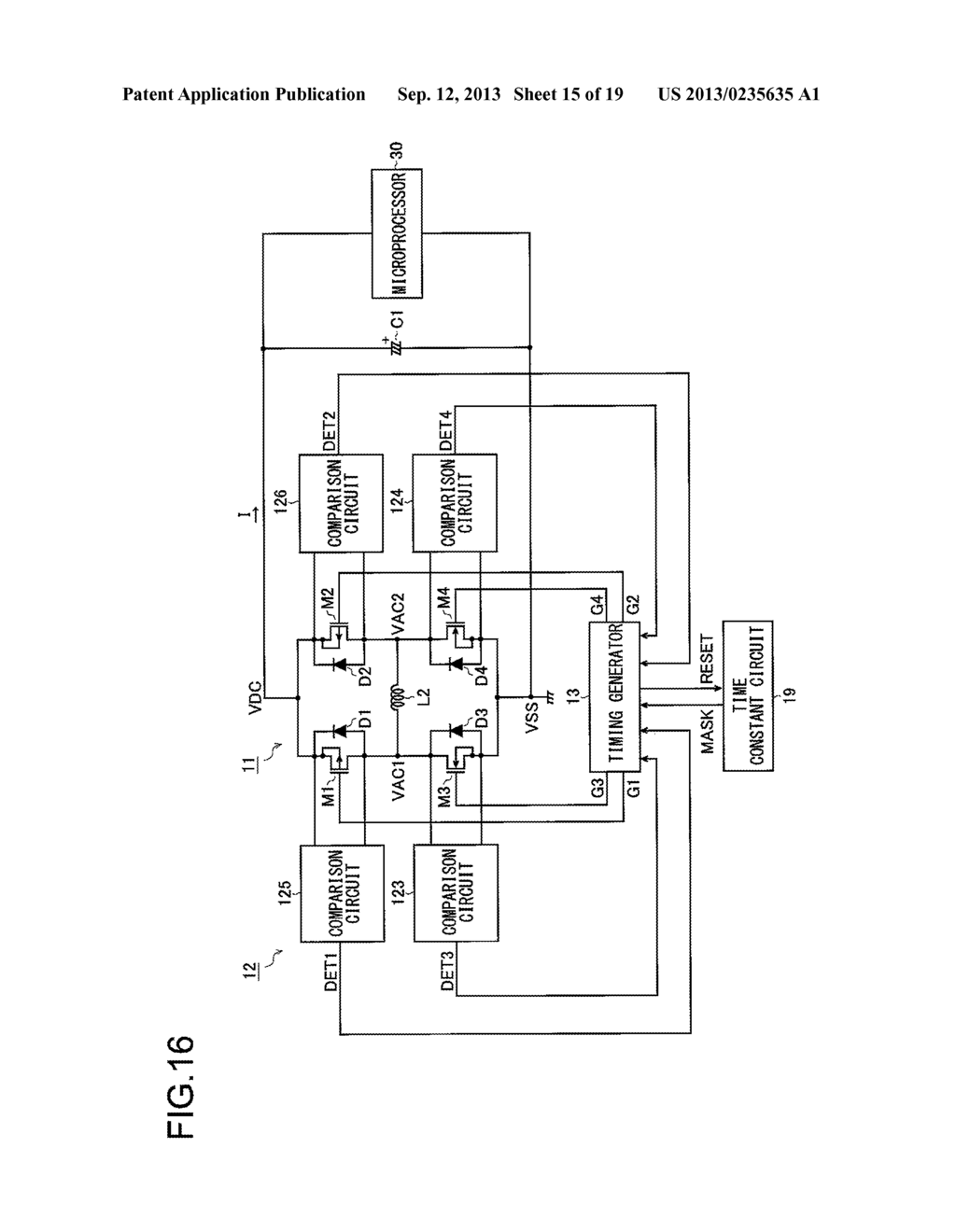 SWITCHING RECTIFIER CIRCUIT AND BATTERY CHARGER USING SAME - diagram, schematic, and image 16