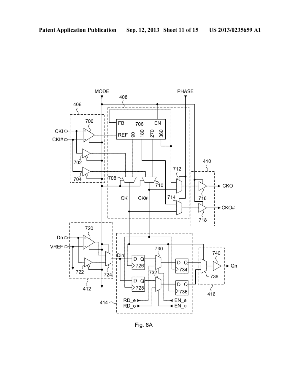 CLOCK MODE DETERMINATION IN A MEMORY SYSTEM - diagram, schematic, and image 12