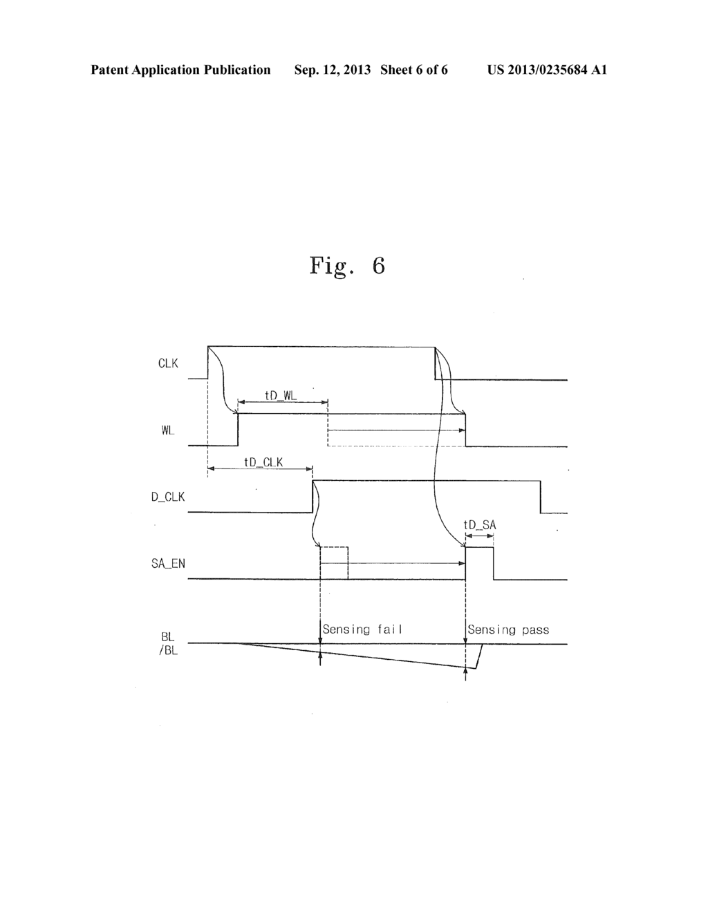 RANDOM ACCESS MEMORY DEVICES HAVING WORD LINE DRIVERS THEREIN THAT SUPPORT     VARIABLE-FREQUENCY CLOCK SIGNALS - diagram, schematic, and image 07