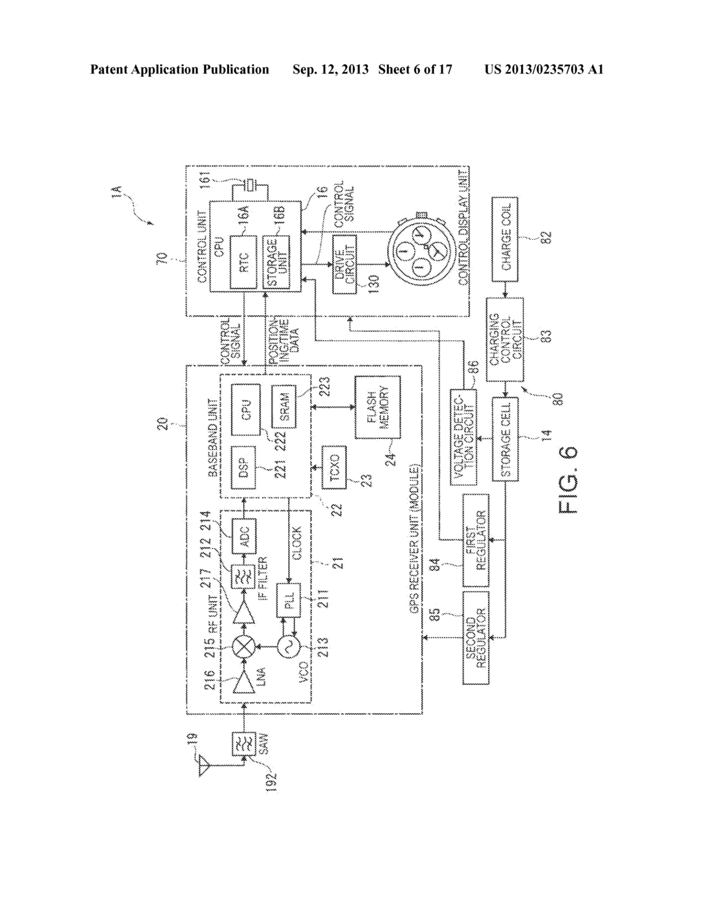 TIMEPIECE WITH INTERNAL ANTENNA - diagram, schematic, and image 07