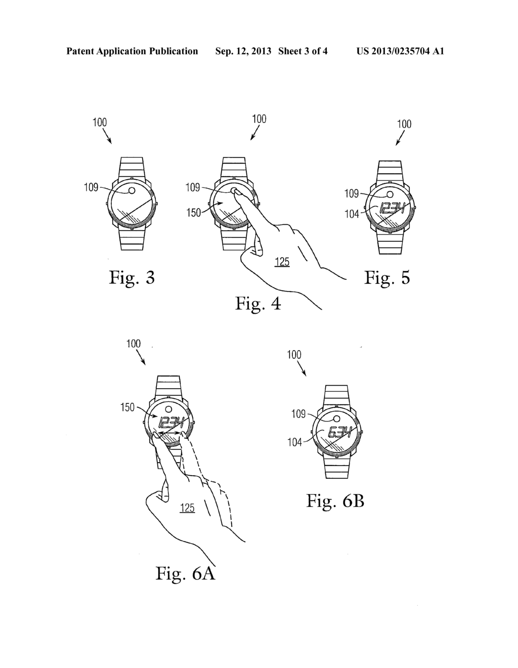 PORTABLE ELECTRONIC TIMEPIECE WITH TOUCH SENSITIVE USER INTERFACE - diagram, schematic, and image 04