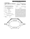 Path switch-back method and apparatus in transport network diagram and image