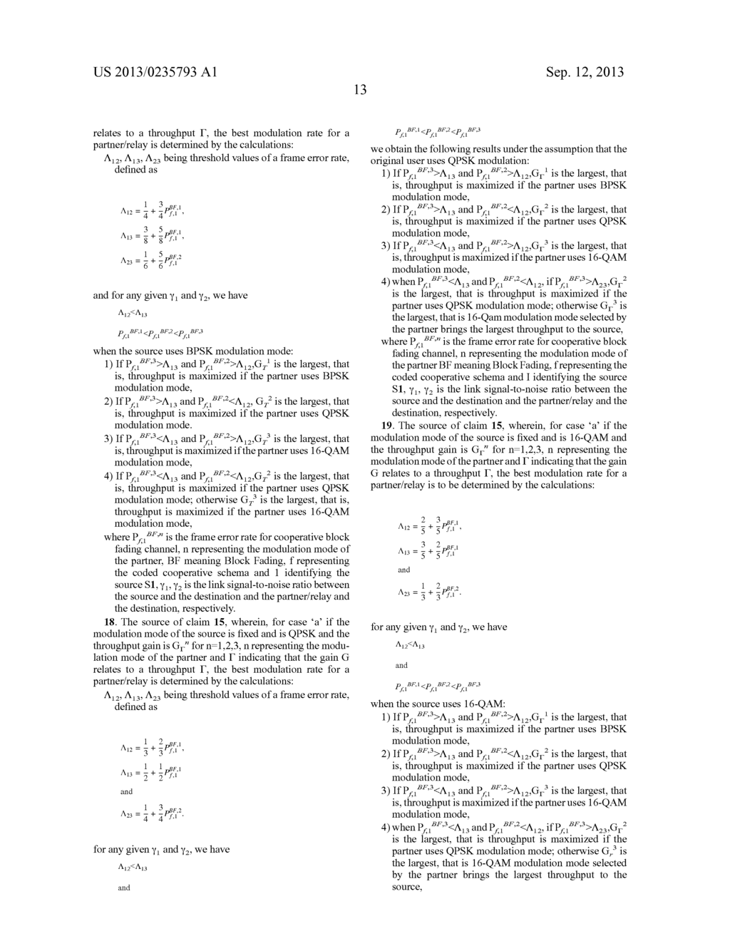 ADAPTIVE MODULATION FOR COOPERATIVE CODED SYSTEMS - diagram, schematic, and image 31