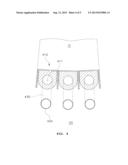 METAL SECTOR HAVING CURVED OUTER SURFACE AND COLD CRUCIBLE INDUCTION     MELTER HAVING THE SAME diagram and image