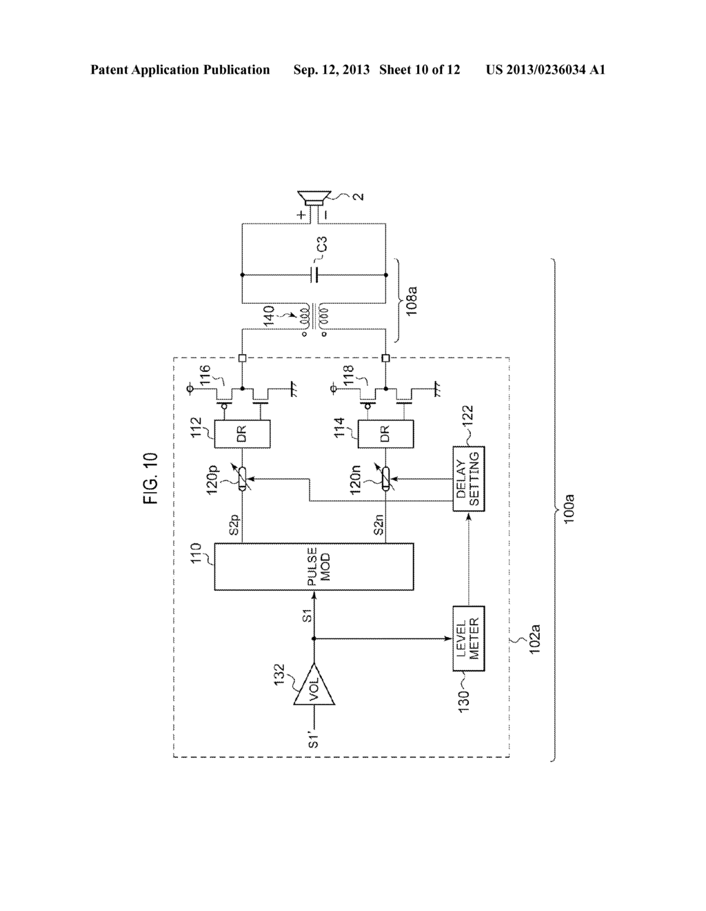 AUDIO OUTPUT CIRCUIT, ELECTRONIC DEVICE USING THE SAME, AND AUDIO     INTEGRATED CIRCUIT - diagram, schematic, and image 11