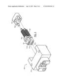 MULTI-FIBER CONNECTOR WITH FERRULE FLOAT diagram and image