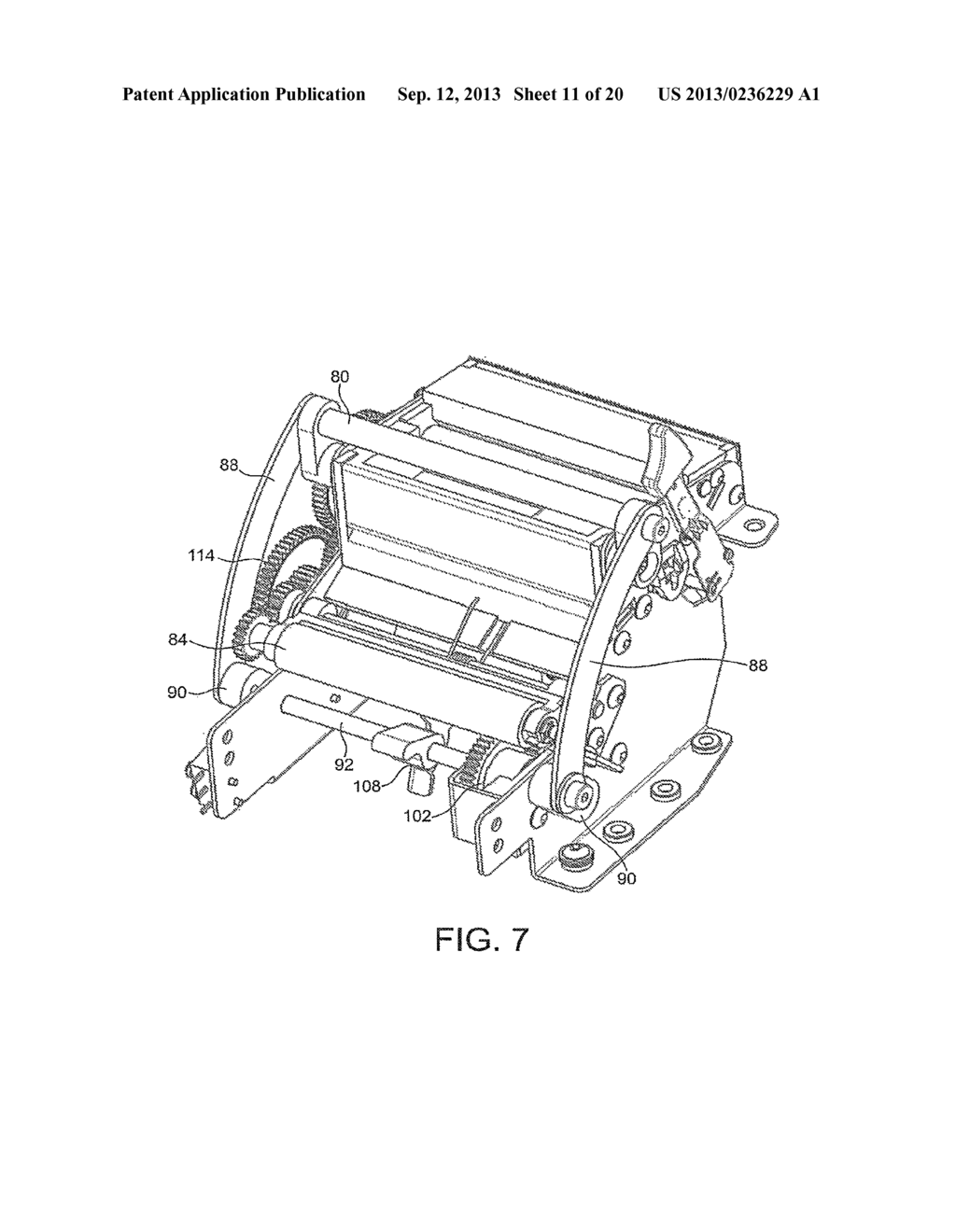 LABEL PRINTING APPARATUS - diagram, schematic, and image 12