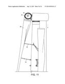 APPARATUS FOR AND METHOD OF MOUNTING WIND TURBINE BLADES ON A WIND TURBINE     TOWER diagram and image