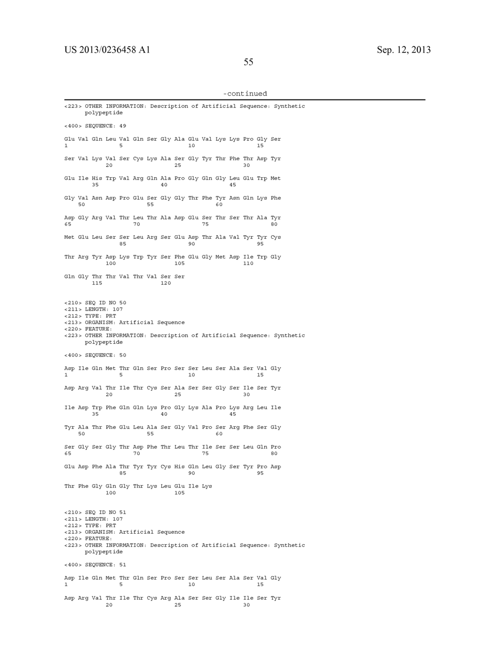 DUAL SPECIFIC BINDING PROTEINS DIRECTED AGAINST IL-13 AND/OR IL-17 - diagram, schematic, and image 57