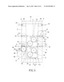 CORRUGATING ROLLER PAIR SUPPORT FRAME diagram and image