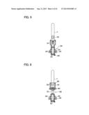 INJECTION STRETCH BLOW MOLDING DEVICE AND MOLDED PART HEATING DEVICE diagram and image