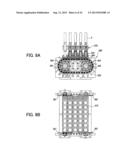 INJECTION STRETCH BLOW MOLDING DEVICE AND MOLDED PART HEATING DEVICE diagram and image