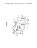 INJECTION STRETCH BLOW MOLDING DEVICE AND MOLDED PART HEATING DEVICE diagram and image