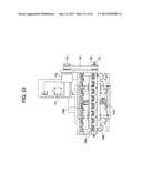 INJECTION STRETCH BLOW MOLDING DEVICE AND MOLDED PART HEATING DEVICE diagram and image