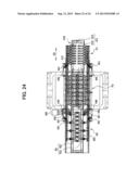 INJECTION STRETCH BLOW MOLDING DEVICE AND MOLDED PART HEATING DEVICE diagram and image