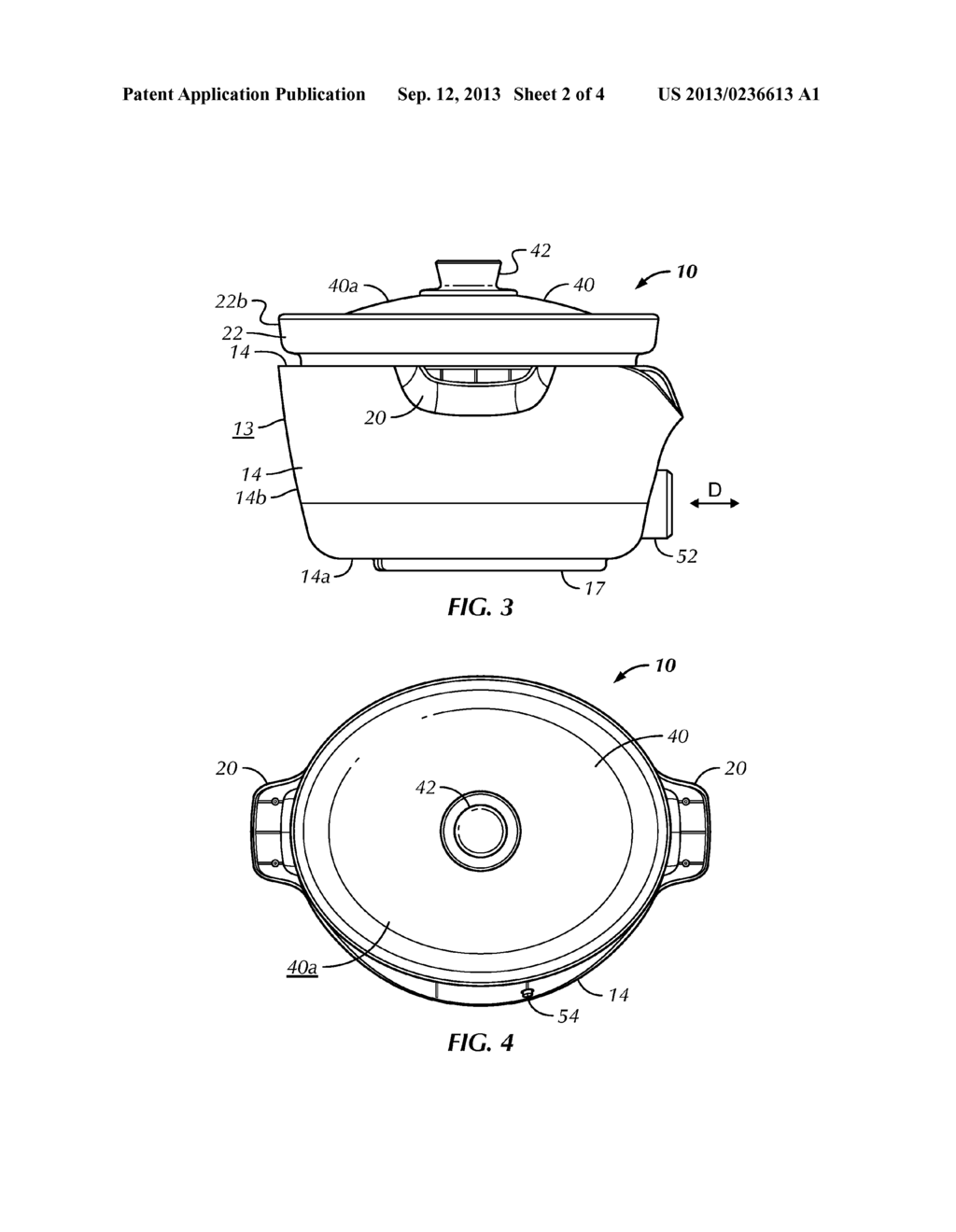 Kitchen Appliance and Method of Using the Same - diagram, schematic, and image 03