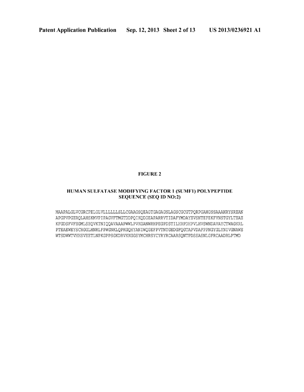 Manufacture of Active Highly Phosphorylated Human Lysosomal Sulfatase     Enzymes and Uses Thereof - diagram, schematic, and image 03