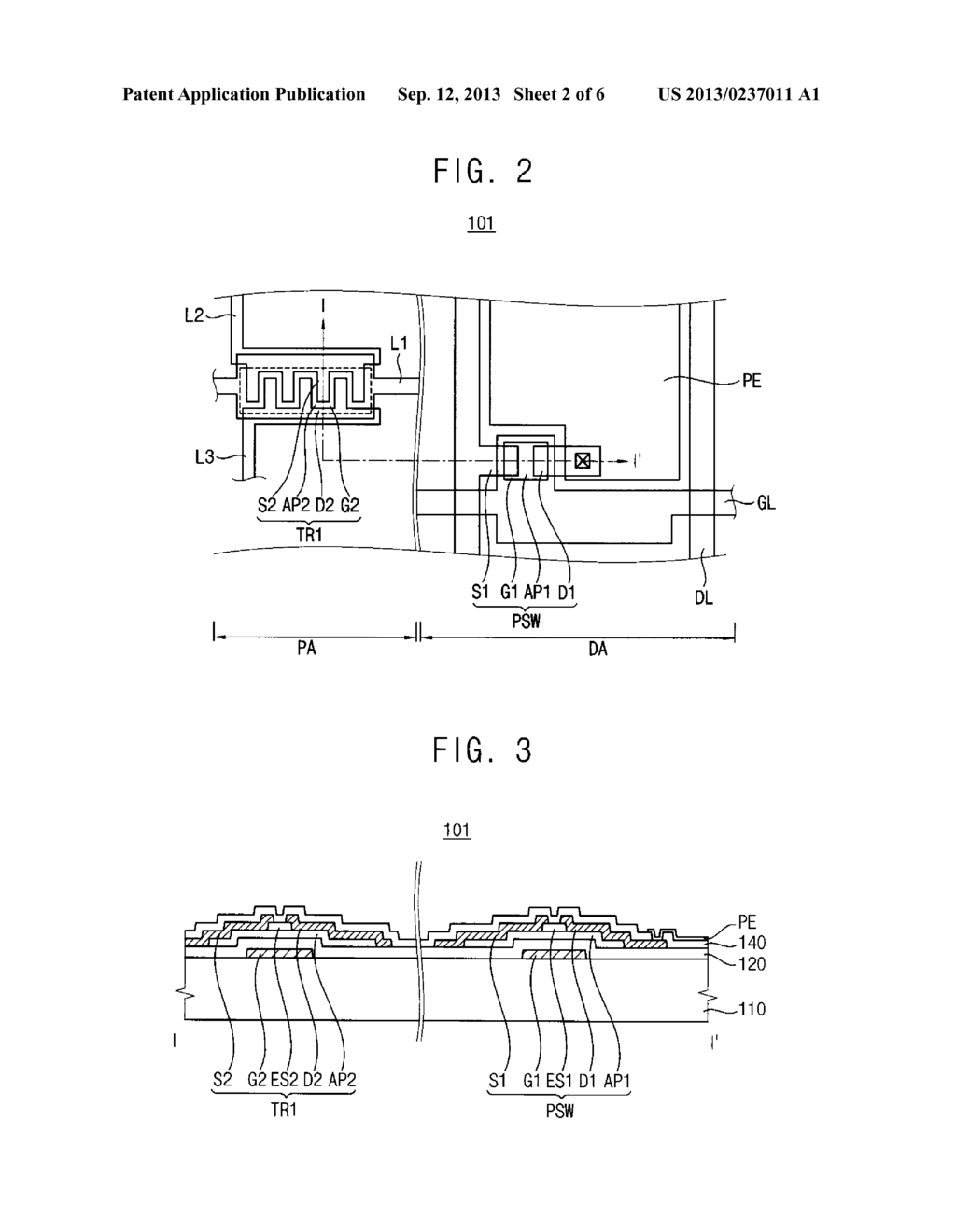 COMPOSITION FOR OXIDE SEMICONDUCTOR AND METHOD OF MANUFACTURING A THIN     FILM TRANSISTOR SUBSTRATE USING THE SAME - diagram, schematic, and image 03