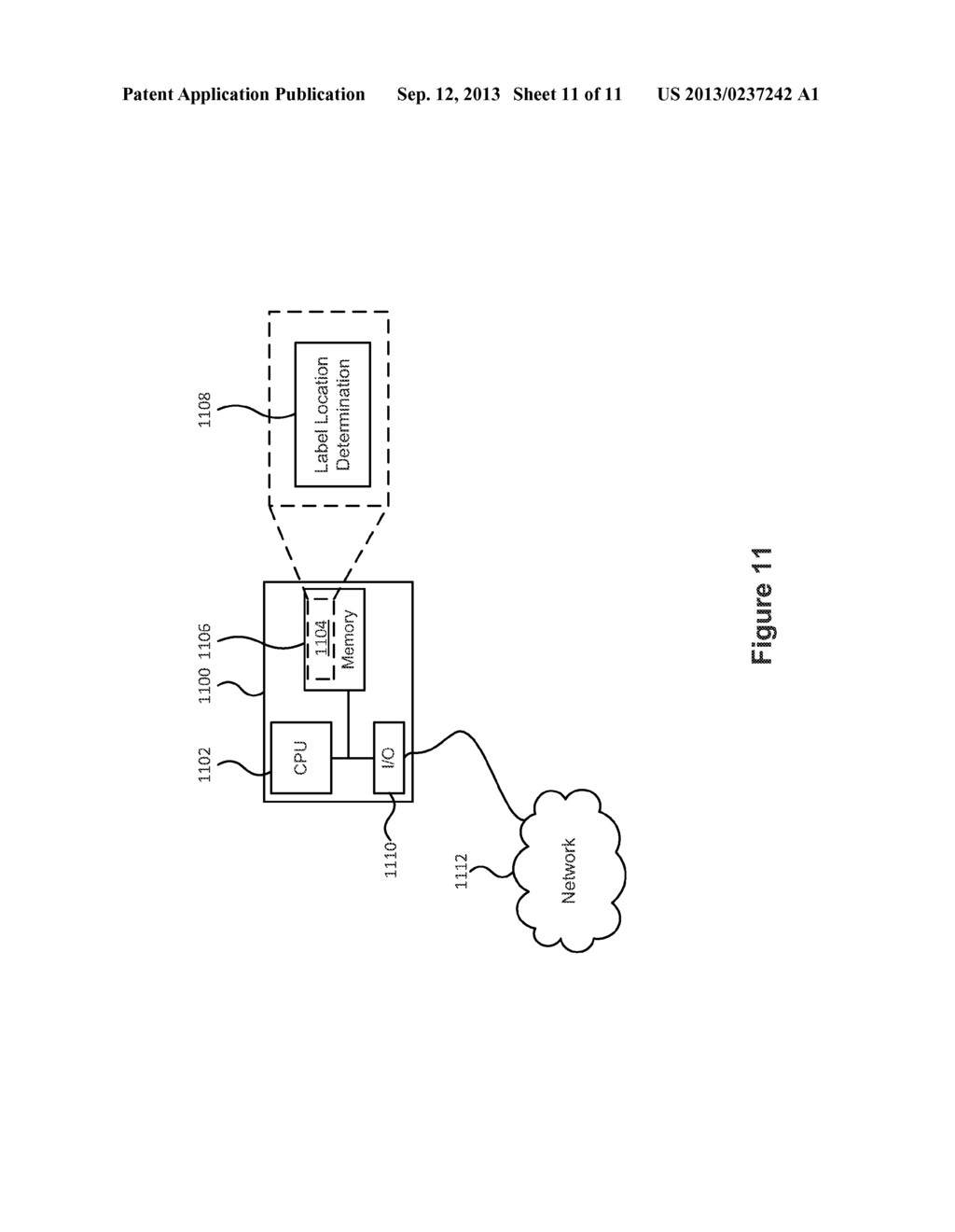 LOCATION IDENTIFICATION OF A PORTABLE ELECTRONIC DEVICE BASED ON     CHARACTERISTICS OF AN OPERATING ENVIRONMENT OF THE PORTABLE ELECTRONIC     DEVICE - diagram, schematic, and image 12