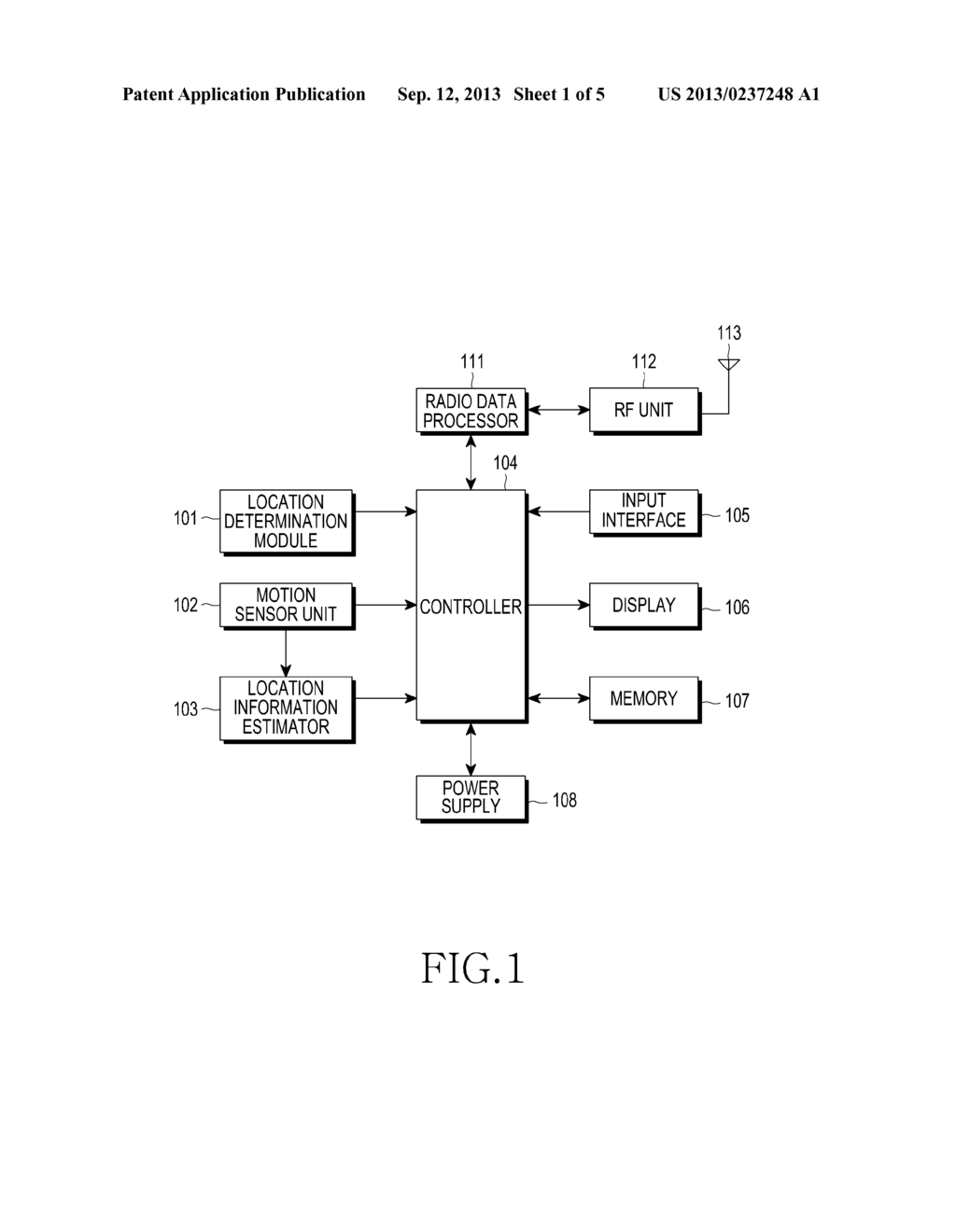 APPARATUS AND METHOD FOR PROVIDING LOCATION INFORMATION - diagram, schematic, and image 02