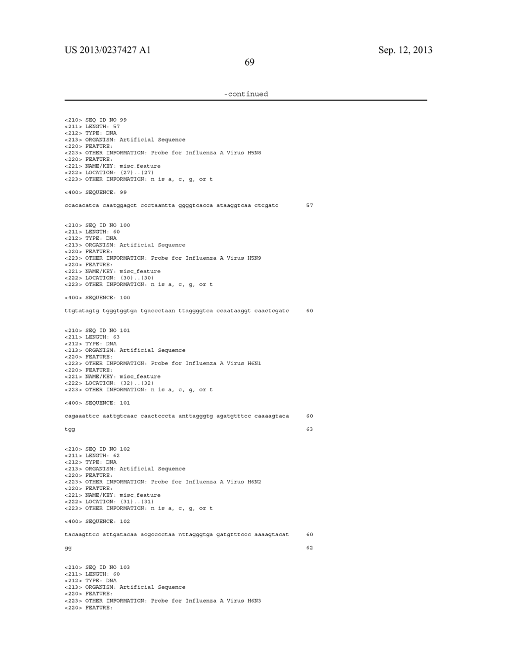 Y-SHAPED PROBE AND VARIANT THEREOF, AND DNA MICROARRAY, KIT AND GENETIC     ANALYSIS METHOD USING THE SAME - diagram, schematic, and image 95