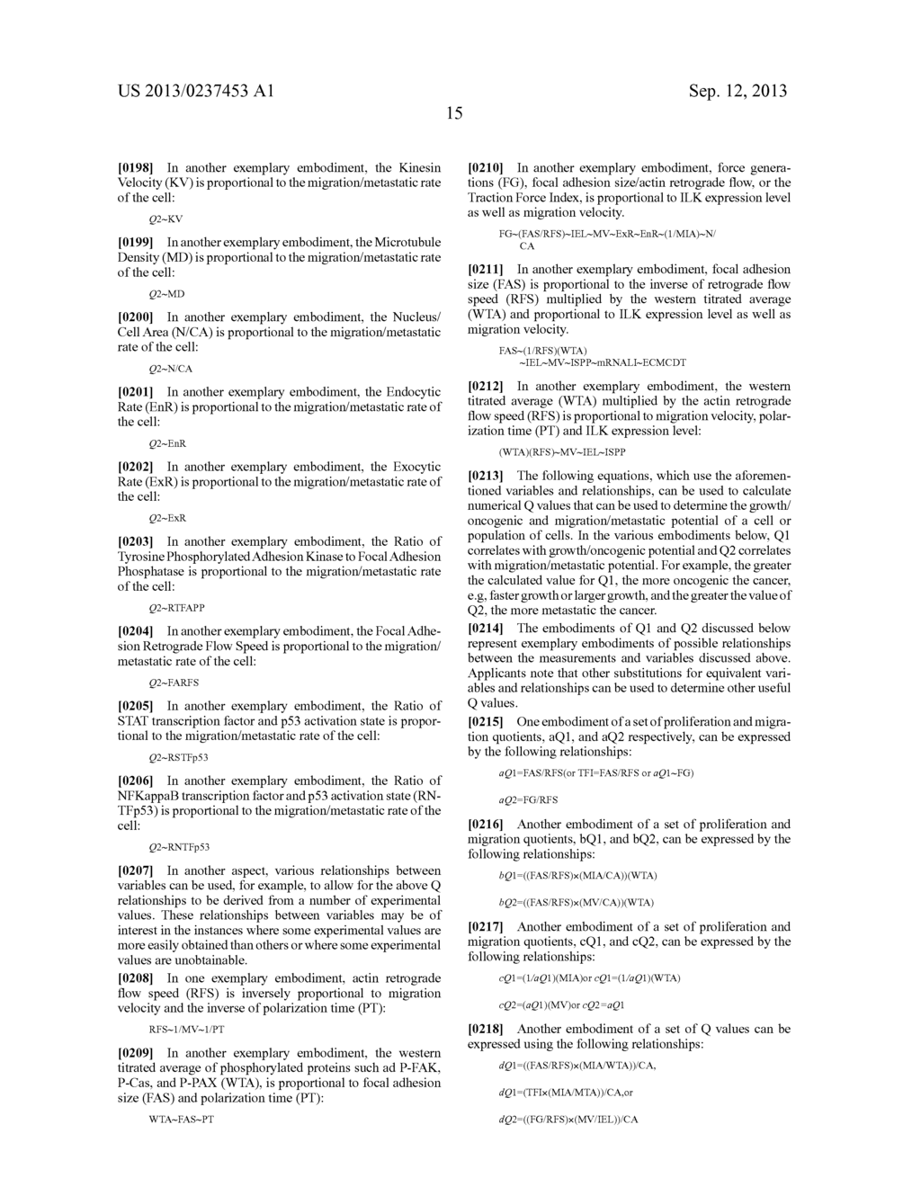 SYSTEMS, METHODS AND DEVICES FOR MEASURING GROWTH/ONCOGENIC AND     MIGRATION/METASTATIC POTENTIAL - diagram, schematic, and image 45